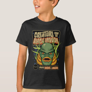 Universal Monsters Creature Retro Halloween Mask T-Shirt