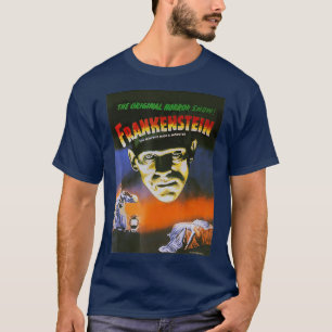 Universal Monsters Distressed Frankenstein Movie T-Shirt