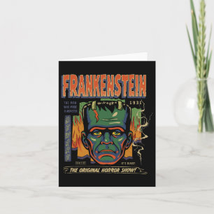 Universal Monsters Frankenstein Vintage Halloween Card
