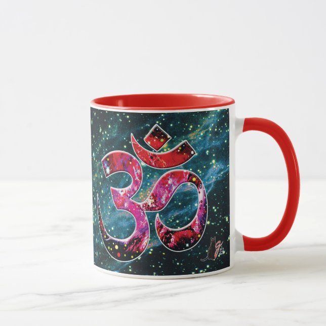 Universal OM Bodhi Mug (Right)