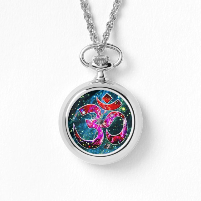 Universal OM Bodhi Necklace Watch (Front)