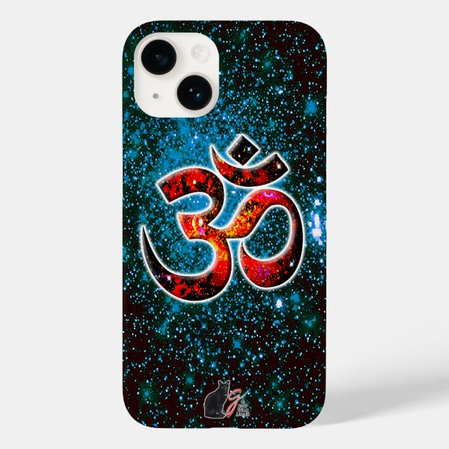 Universal OM Hum Case-Mate iPhone Case (Back)