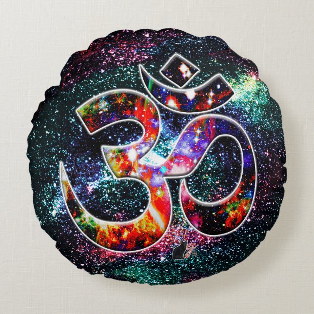 Universal OM Karma Round Cushion (Front)