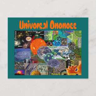 Universal Oneness postcard