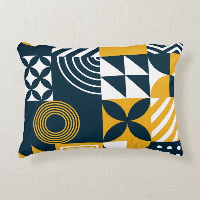 Universal Pattern: Wallpaper, Textile, Web. Decorative Cushion (Front)