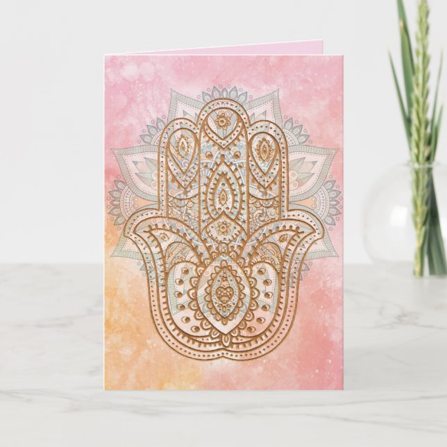 universal protection greeting card (Front)