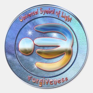 Universal Symbol of Forgiveness Classic Round Sticker