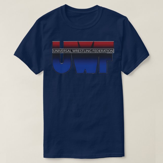 universal wrestling federation merch T-Shirt (Design Front)