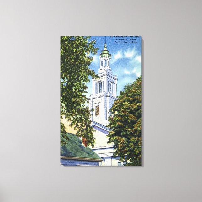 Universalist Church Canvas Print (Front)