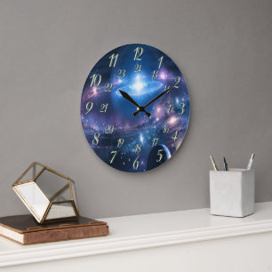 universe 24-hour wall clock
