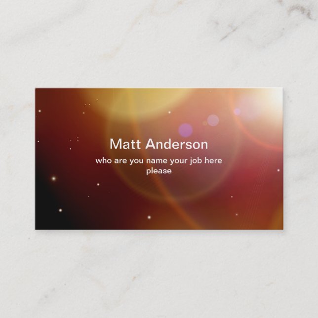 universe business card (Front)
