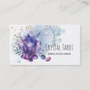 *~* Universe Cosmos Stars CrystalsTarot Psychic Business Card