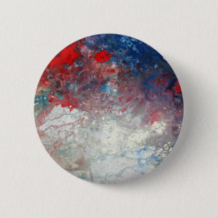 Universe - Galaxy - Cosmos - Milky Way 6 Cm Round Badge