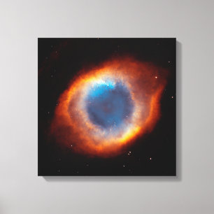 Universe Helix - Eye Of God 1 Canvas Print