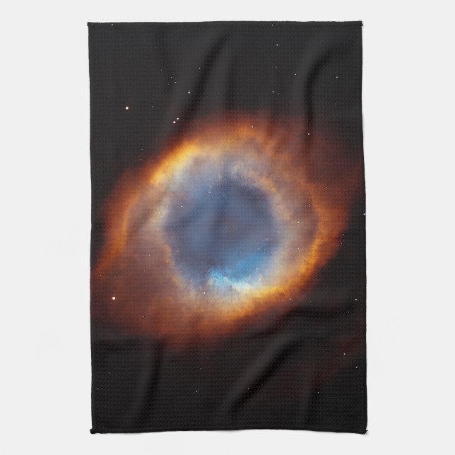 Universe Helix - Eye Of God 1 Tea Towel (Vertical)
