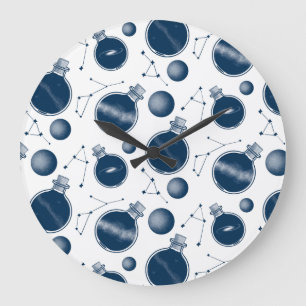 Universe in a Bottle Large Clock