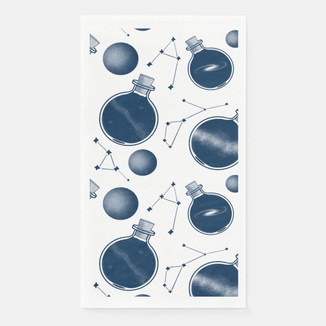 Universe in a Bottle Napkin (Front)