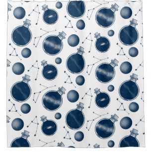 Universe in a Bottle Shower Curtain