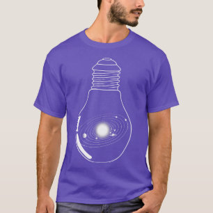 Universe In a Lightbulb by Tobe Fonseca T-Shirt