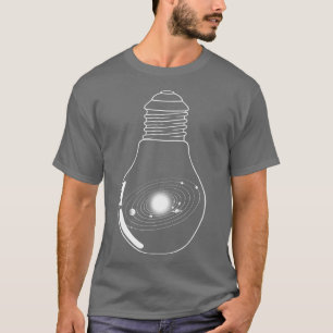 Universe In a Lightbulb by Tobe Fonseca T-Shirt