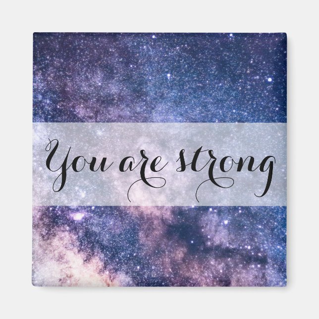 Universe Motivational Message-Affirmation Magnet (Front)