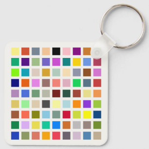 Universe of Colours, the rainbow & more - 81 shade Key Ring