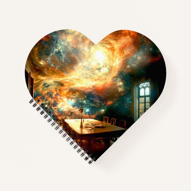 Universe Over For Dinner Notebook (Front)