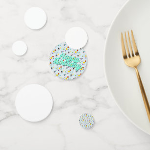 universe party decor confetti