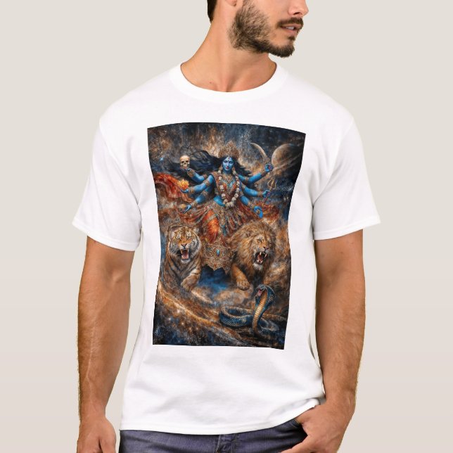 Universe Powers of Kali Goddess T-Shirt (Front)