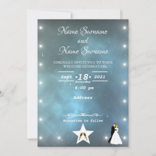 Universe-stars Invitation