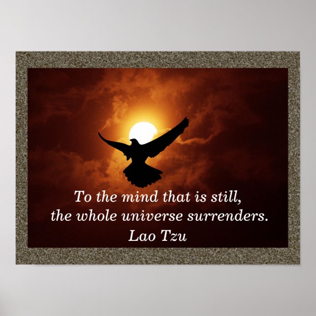 Universe surrenders - art print (Front)