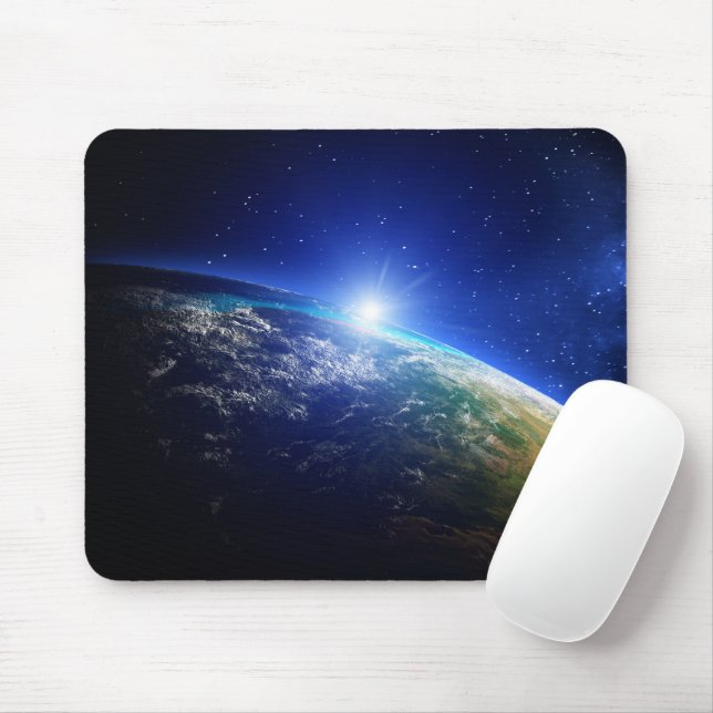 Universe with Light Flare  Mouse Mat (With Mouse)