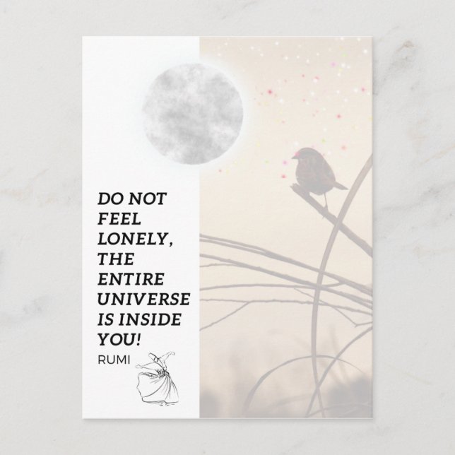 Universe Within You Postcard (Front)