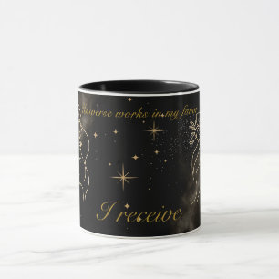 "Universe Works In My Favour" Affirmation Mug