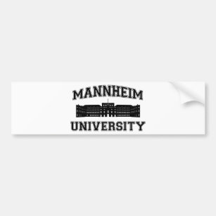 Universität Mannheim / Mannheim University Bumper Sticker