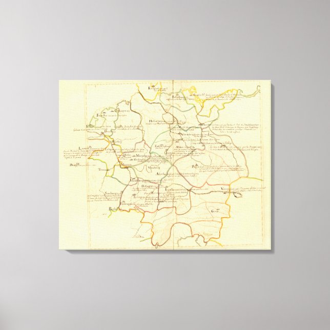 Universities in Austria and Czech Republic Canvas Print (Front)