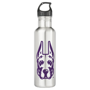 University at Albany Great Dane Mascot Head 710 Ml Water Bottle