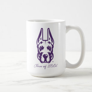University at Albany Great Dane Mascot Head Coffee Mug