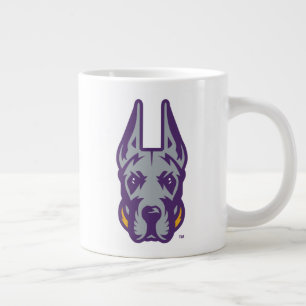 University at Albany Great Dane Mascot Head Large Coffee Mug