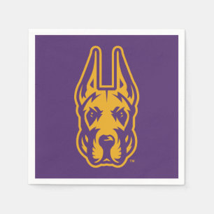 University at Albany Great Dane Mascot Head Napkin