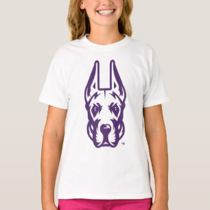 University at Albany Great Dane Mascot Head T-Shirt
