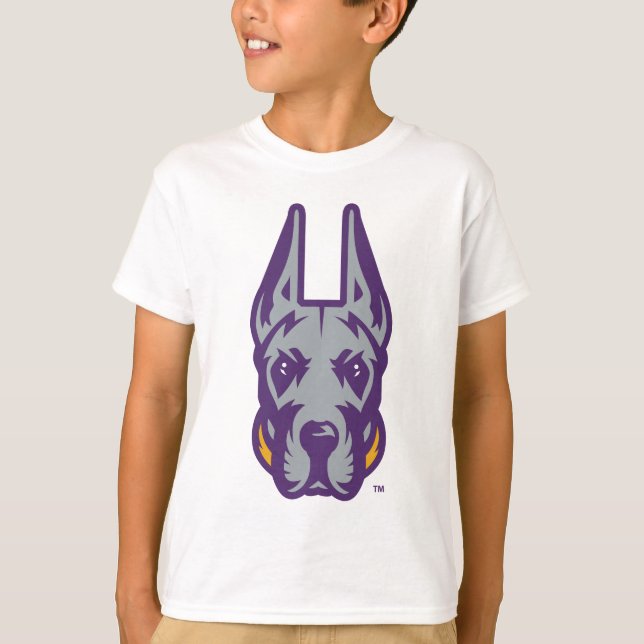 University at Albany Great Dane Mascot Head T-Shirt (Front)