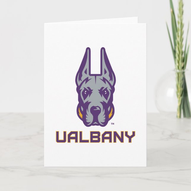 University at Albany Great Danes Card (Front)