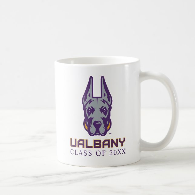 University at Albany Great Danes Coffee Mug (Right)