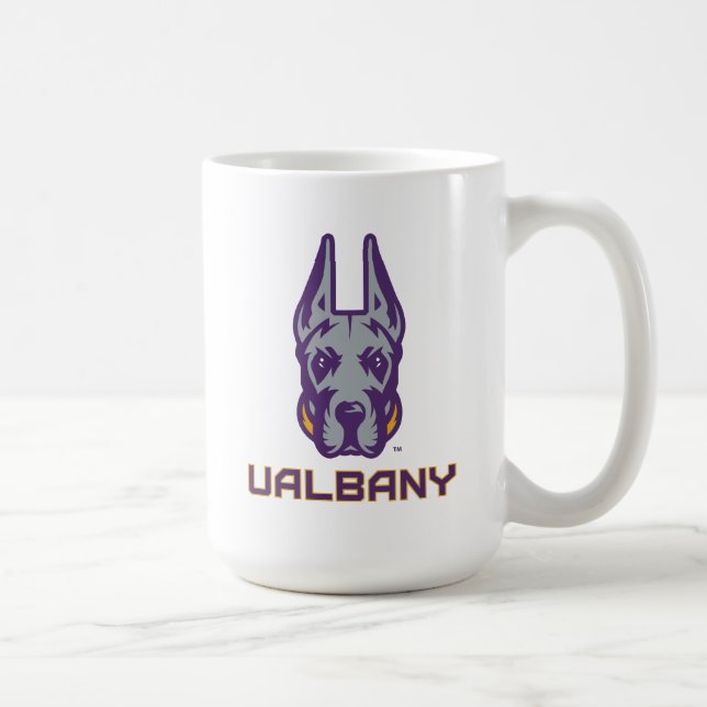 University at Albany Great Danes Coffee Mug (Right)
