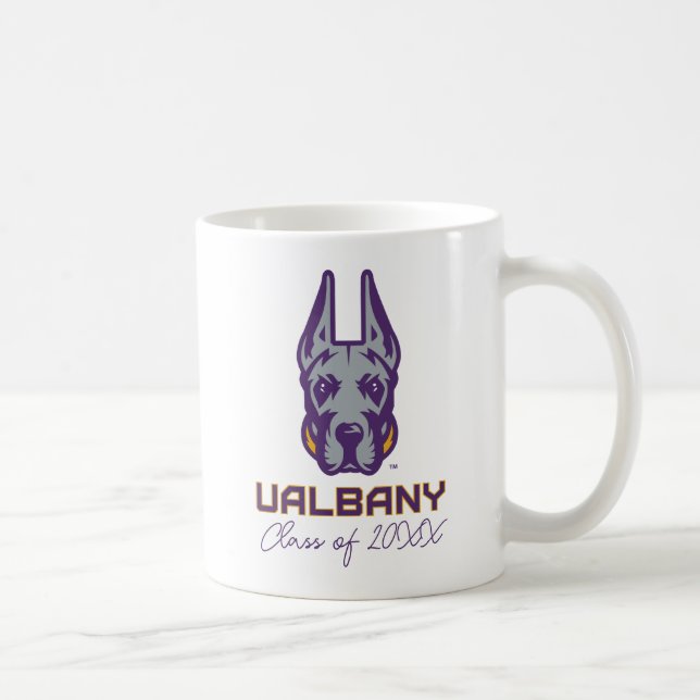 University at Albany Great Danes Coffee Mug (Right)