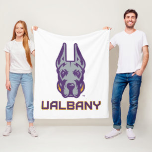 University at Albany Great Danes Fleece Blanket