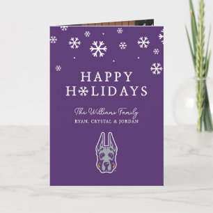 University at Albany Great Danes Holiday Card