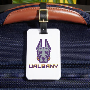University at Albany Great Danes Luggage Tag