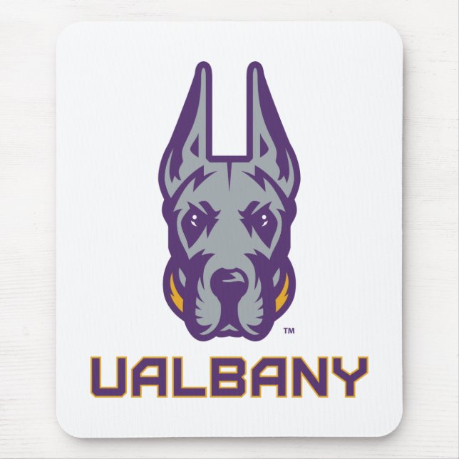 University at Albany Great Danes Mouse Mat (Front)